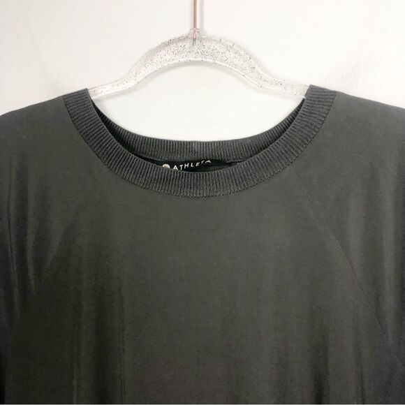 ATHLETA | Zephyr Raglan Short Sleeve High Low Shell Style Top Women’s Size M - Picture 6 of 12